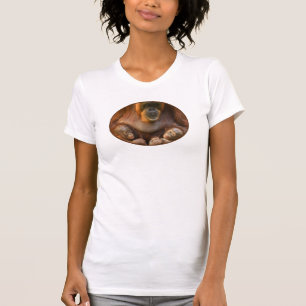 Orangutan Mother Holding Two Babies T-Shirt