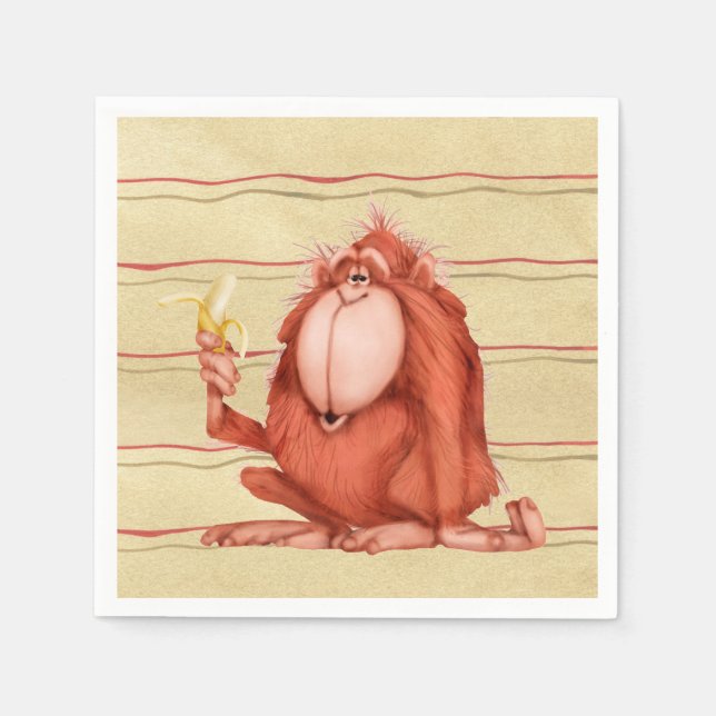Orangutan - Napkins (Front)
