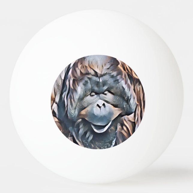 ORANGUTAN PING PONG BALL (Front)