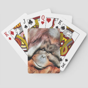 ORANGUTAN PLAYING CARDS