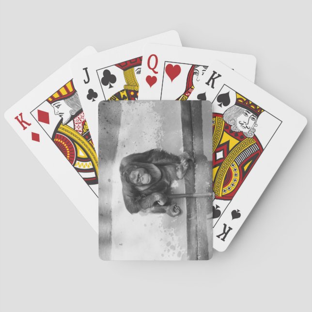 Orangutan Playing Cards (Back)