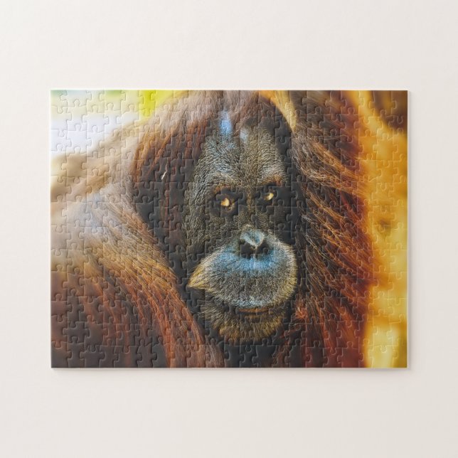 Orangutan Portrait, Jigsaw Puzzle (Horizontal)