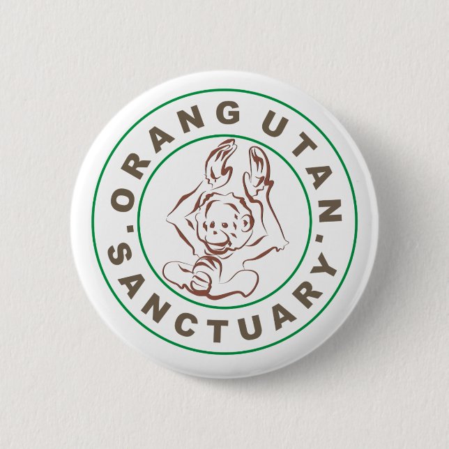 Orangutan Sanctuary Badge (Front)