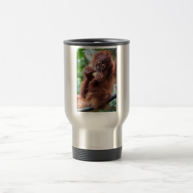 Orangutan Travel Mug (Center)