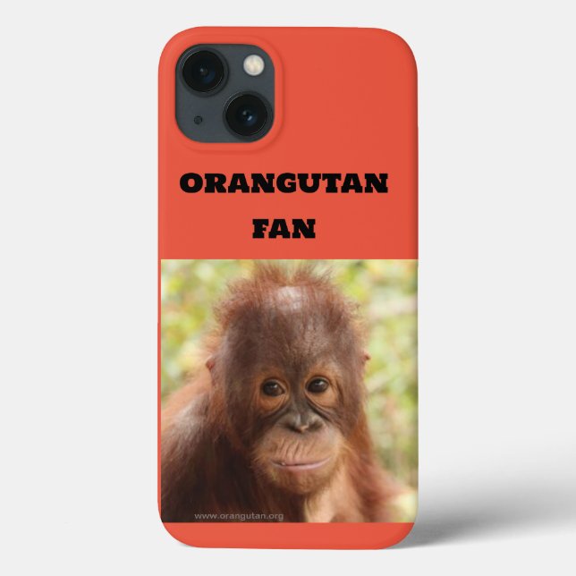 Orangutan Trudeau Case-Mate iPhone Case (Back)