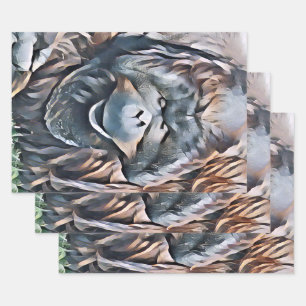 ORANGUTAN WRAPPING PAPER SHEET