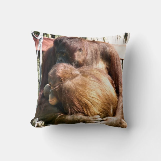 ORANGUTANS CUSHION (Front)