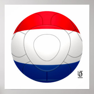 Oranje - Netherlands Football Poster