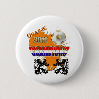 Oranje Wereldkampioen 2010 World Champions 6 Cm Round Badge