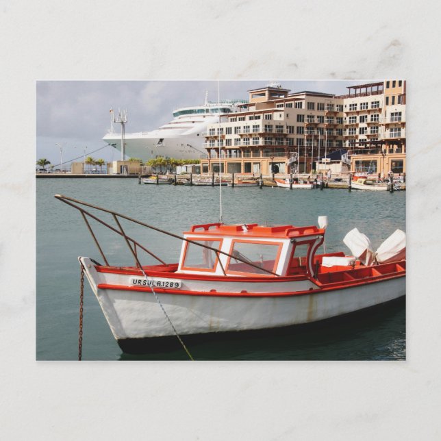 Oranjestad, Aruba, Caribbean Postcard (Front)