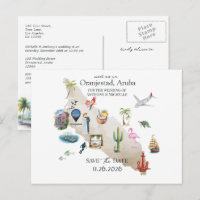 Oranjestad Aruba Destination Wedding Save the Date