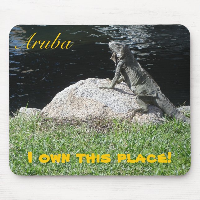 Oranjestad, Aruba Mouse Mat (Front)