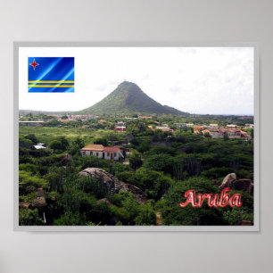 Oranjestad - Aruba - Poster