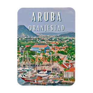 Oranjestad, la ville colorée des Antilles Magnet