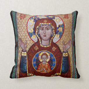 Oranta icon pillow