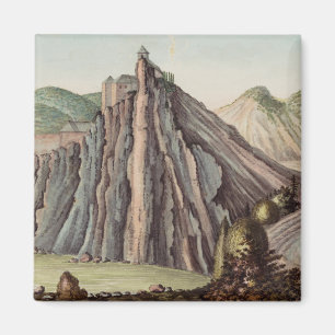 Orava Castle from the north side in Slovakia Magnet