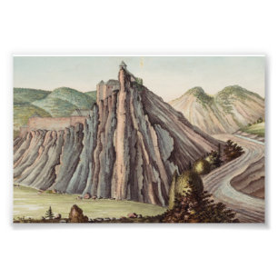 Orava Castle from the north side in Slovakia Photo Print