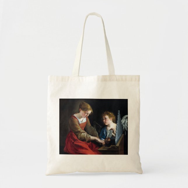 Orazio Gentileschi & Giovanni Lanfranco Saint Tote Bag (Front)