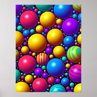 Orb Cascade Poster