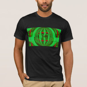 Orb Green American apparel t-shirt