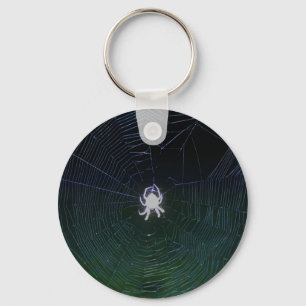 Orb Weaver Spider Key Chain