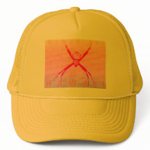 Orb Weaver, trucker hat