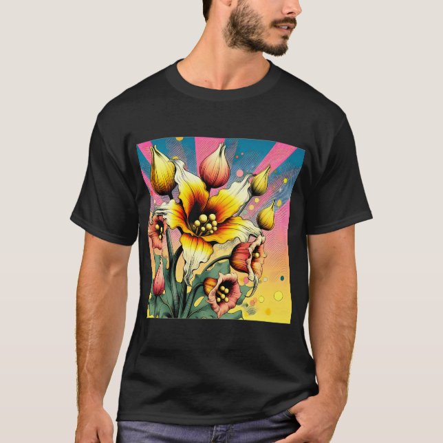 Orbea lutea (Yellow Carrion Flower)#5 T-Shirt (Front)