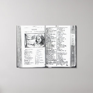 'Orbis Sensualium Pictus' Canvas Print