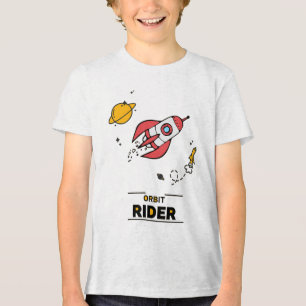 Orbit Rider Bella+Canvas Youth Tri-blend T-Shirt Shirt
