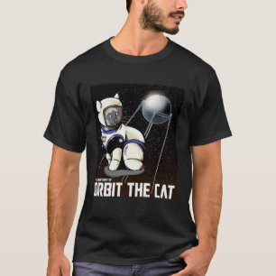 Orbit the Cat Retro T-Shirt