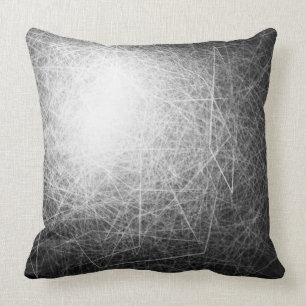 Orbital Cubes - Throw Pillow