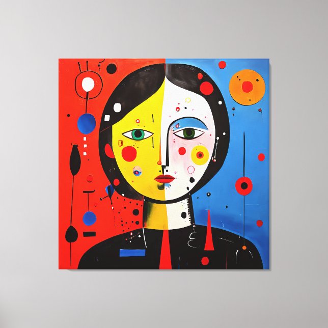 Orbiting Dreams Canvas Print (Front)