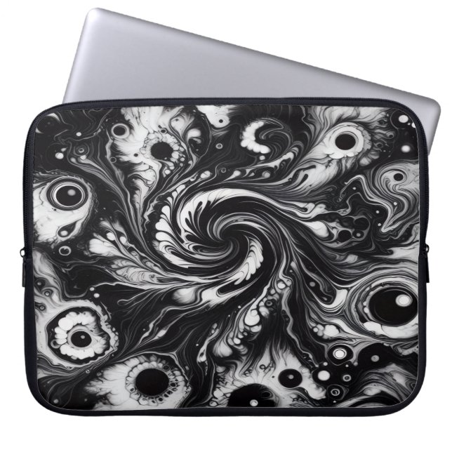 Orbiting Vortex Laptop Sleeve (Front)