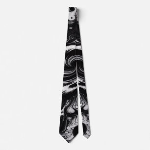 Orbiting Vortex Neck Tie