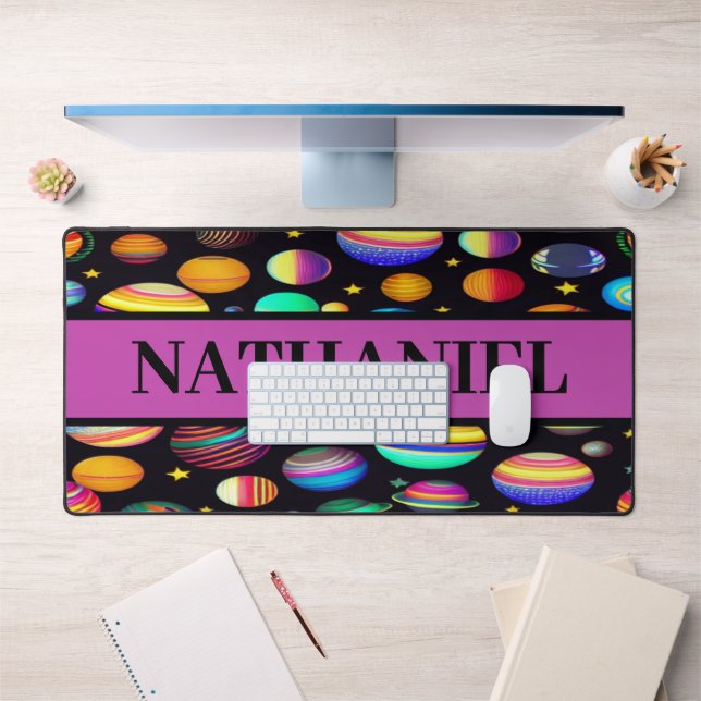 Orbits and Planets Desk Mat (Office 1)