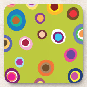 Orbs Lime Coaster