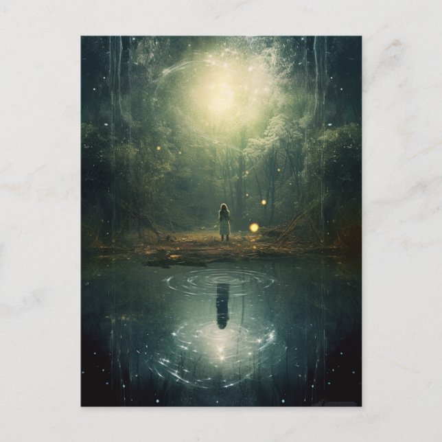 Orbs of Light Postcard (Front)