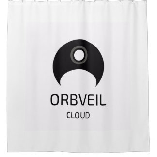 Orbveil Cloud Shower Curtain