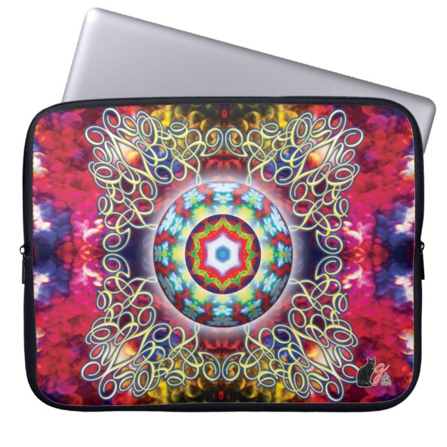 Orbz Kaleid Laptop Sleeve (Front)