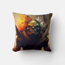 Orc Warlord Fantasy Pillow | D&D Gift