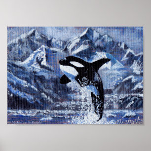 Orca Art Print