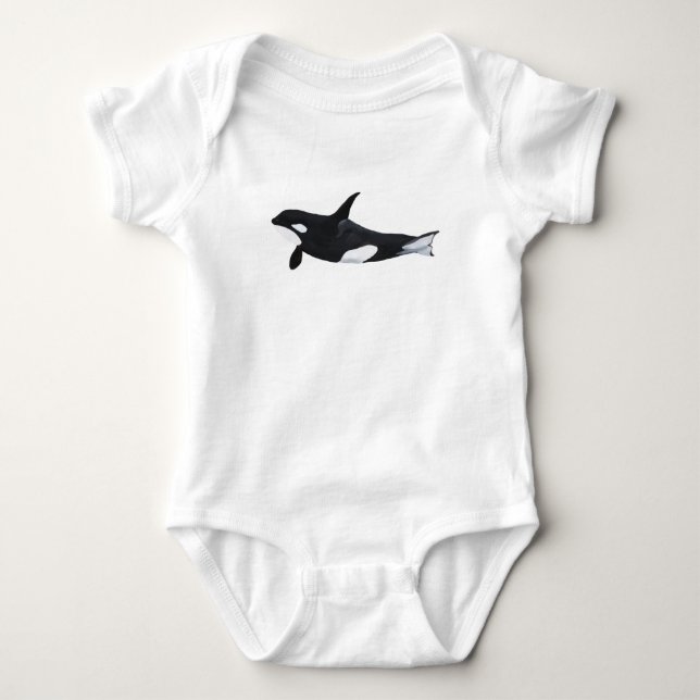 Orca Baby Bodysuit (Front)