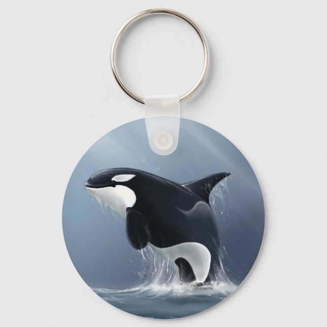 Orca Breach Key Ring (Front)