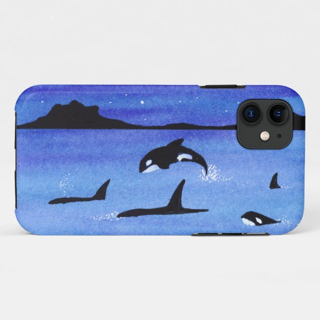 Orca Case-Mate iPhone Case (Back (Horizontal))