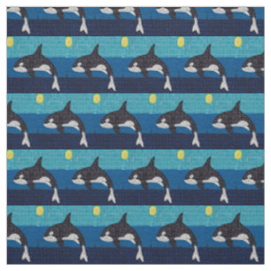 Orca - Cotton Twill Fabric
