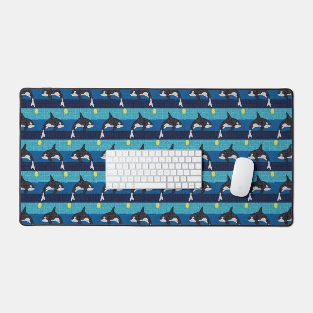 Orca - Desk Mat (Keyboard & Mouse)