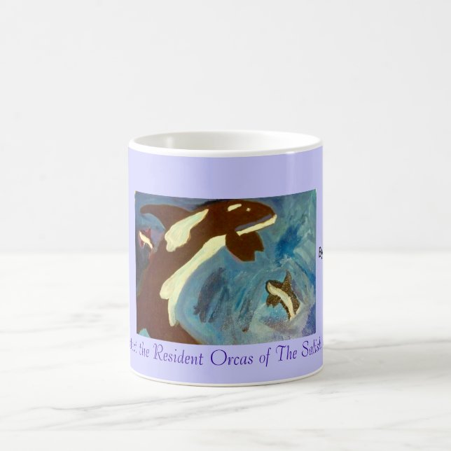 Orca Dreams Coffee Mug (Center)