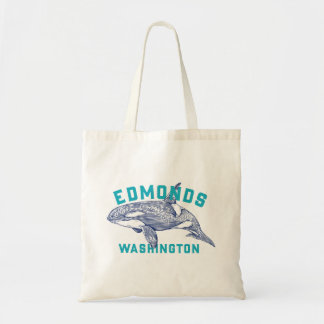 Orca - Edmonds, Washington Tote Bag