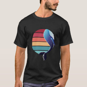 Orca Family Vintage Retro Art, Killer Whale Family T-Shirt