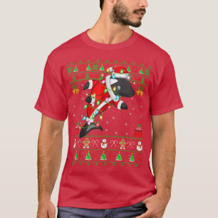 Orca Fish Lover Xmas Matching Santa Ugly Orca Chri T-Shirt